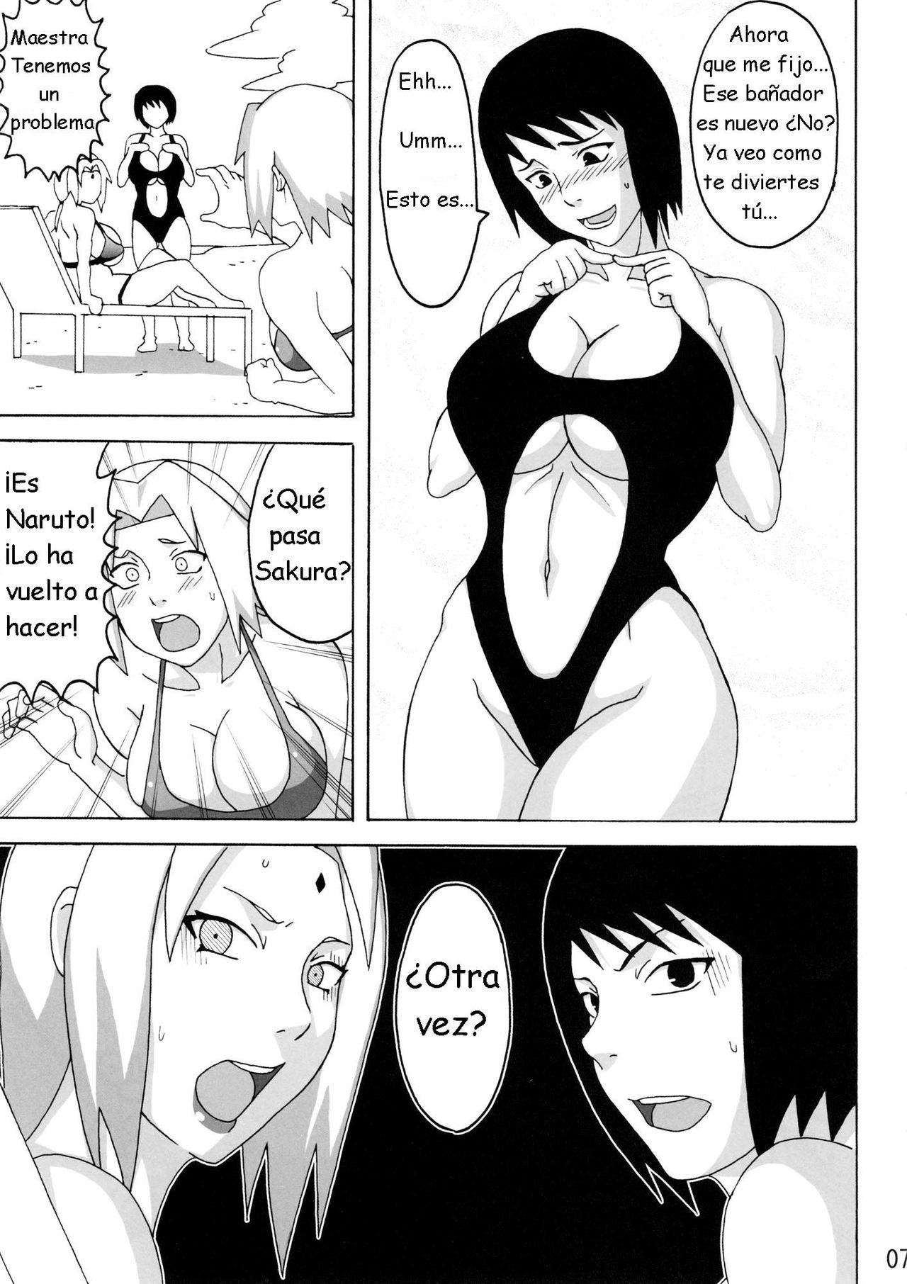 Tsunade no Insuiyoku | Tsunade's Obscene Beach page 8 full