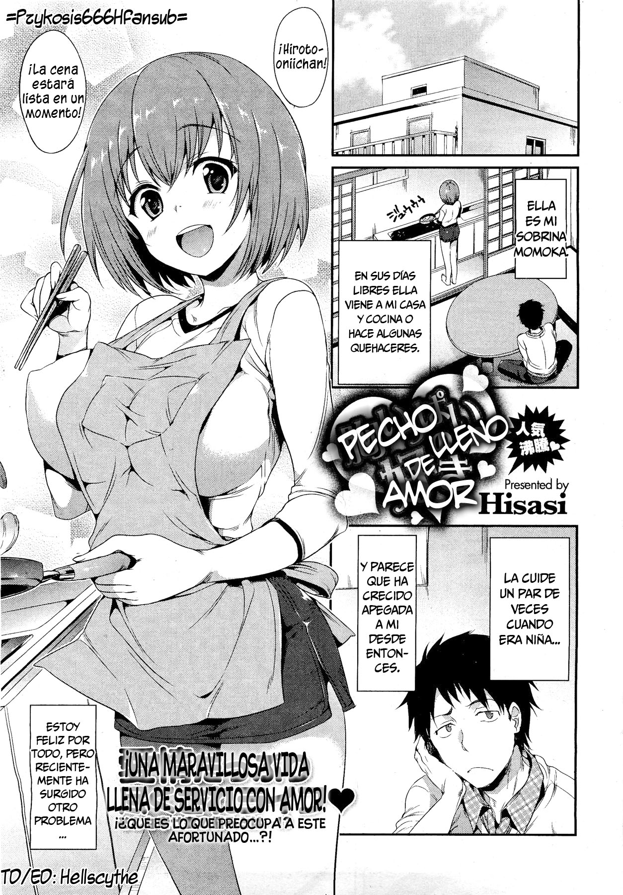 Mune Ippai no Suki | Pecho lleno de amor   =P666HF= page 1 full