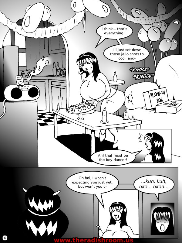 Tales of Schlock #23: Roux's Buttercream Bash page 8 full