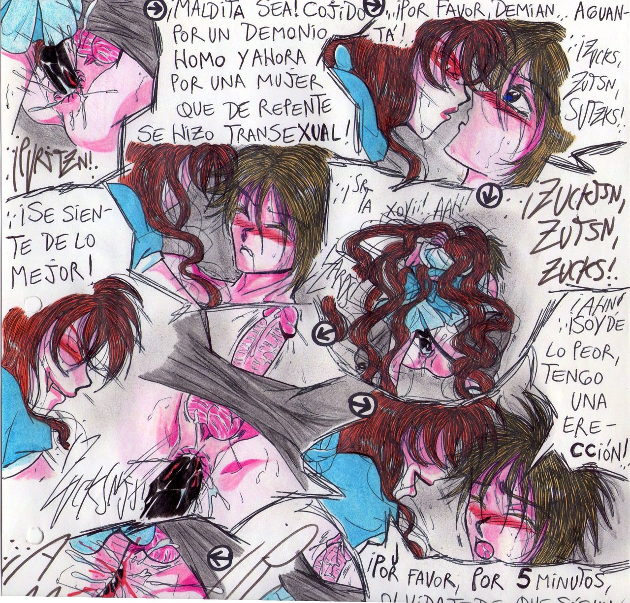 "Leanhaum-shee,llamemos a la oscuridad":Cápitulo 21. page 5 full