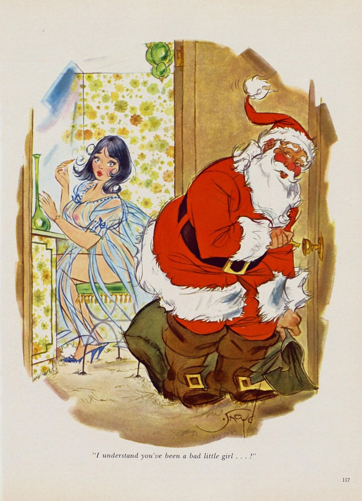 Doug Sneyd -  Playboy cartoons page 3 full