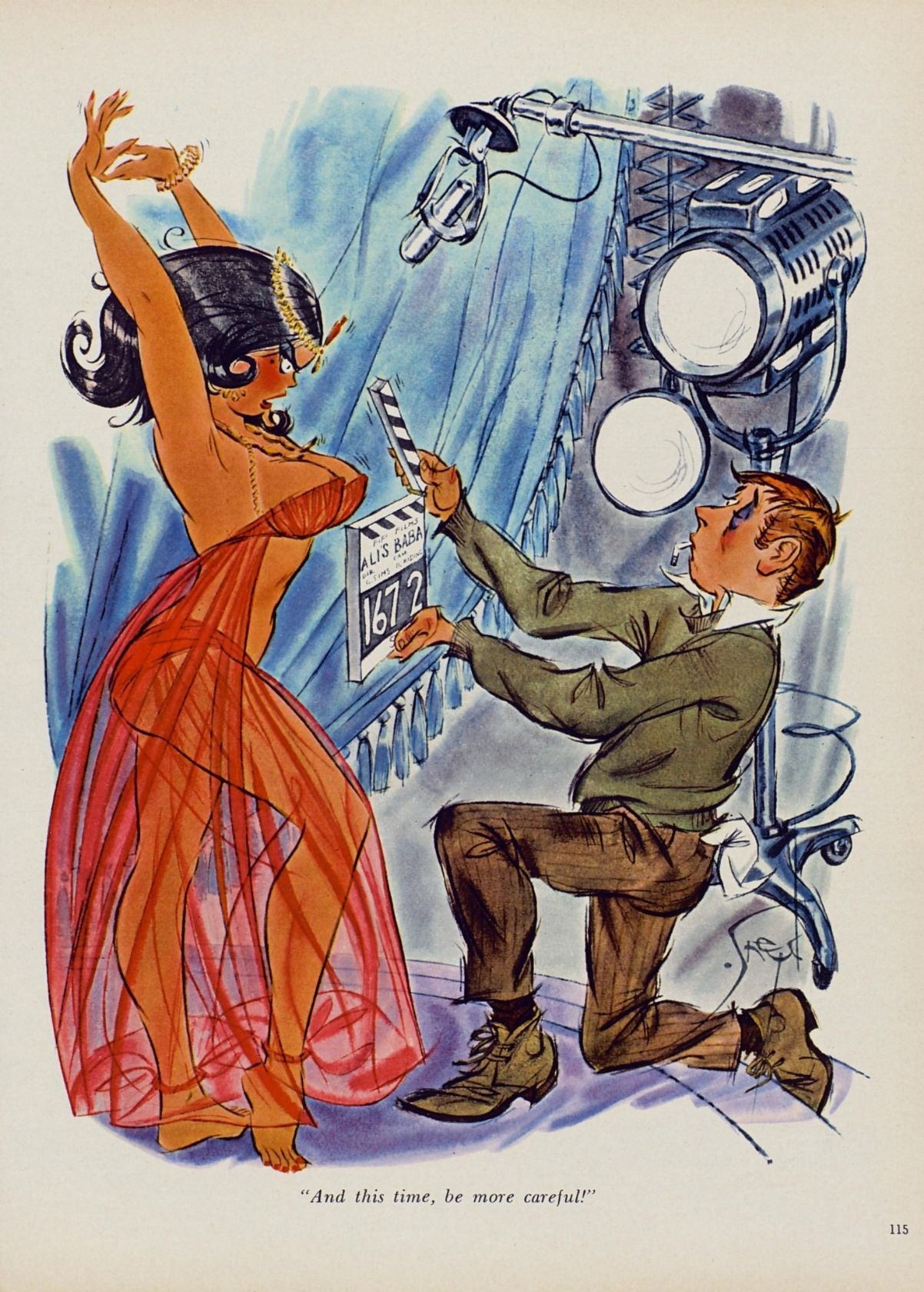 Doug Sneyd -  Playboy cartoons page 7 full