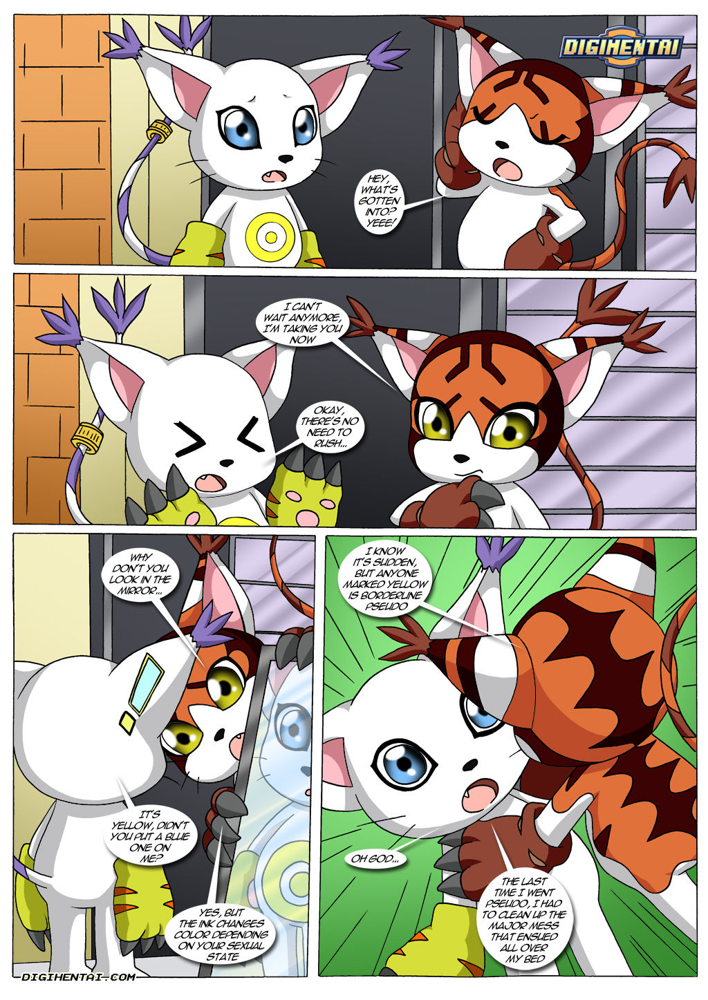Gatomon In Heat 3 page 10 full