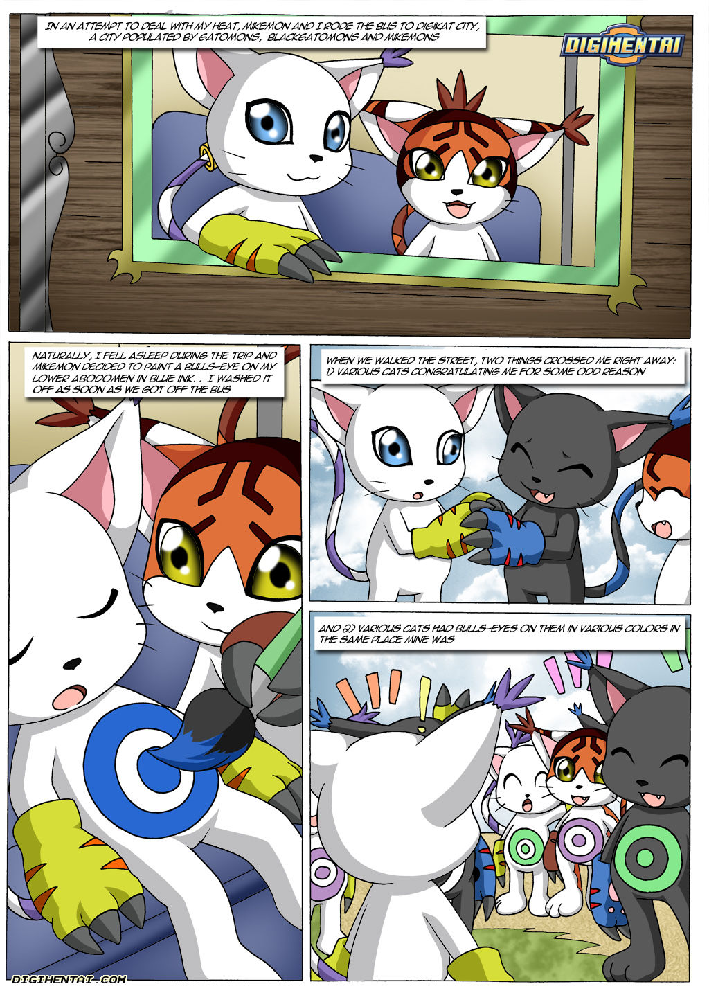 Gatomon In Heat 3 page 4 full
