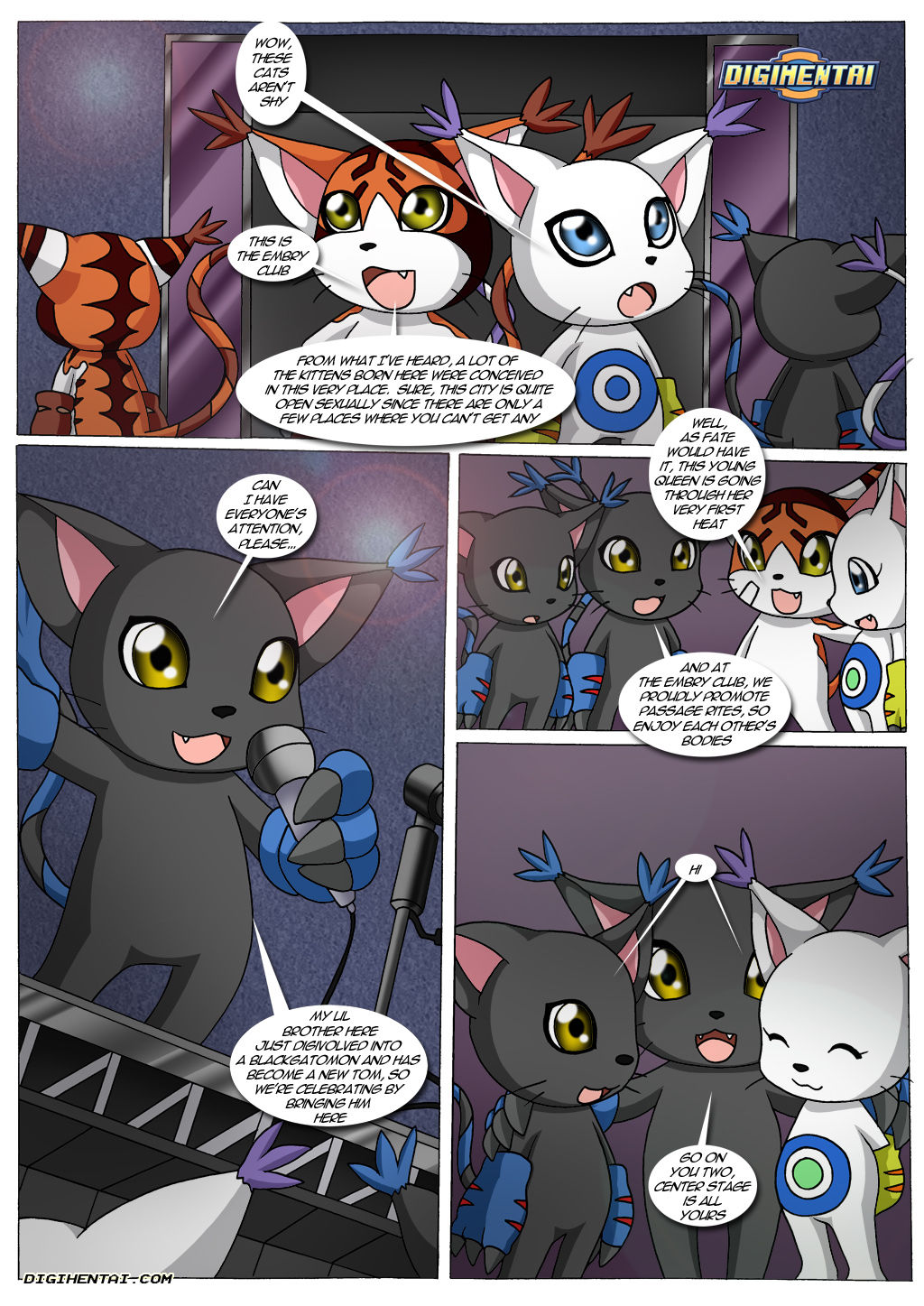 Gatomon In Heat 3 page 7 full