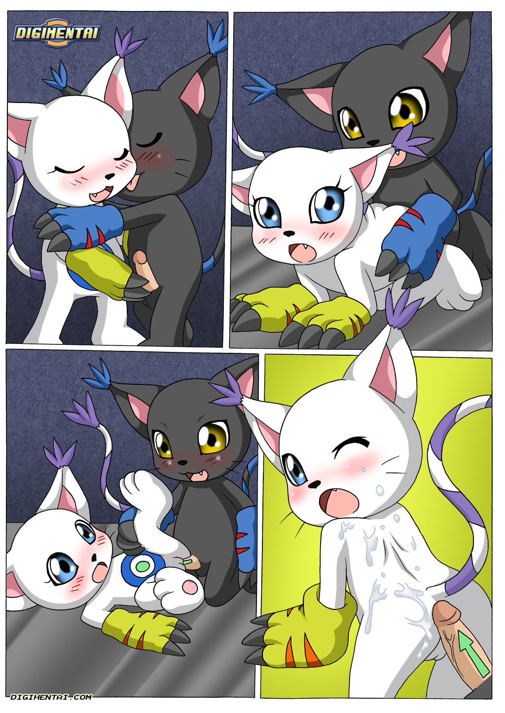 Gatomon In Heat 3 page 8 full