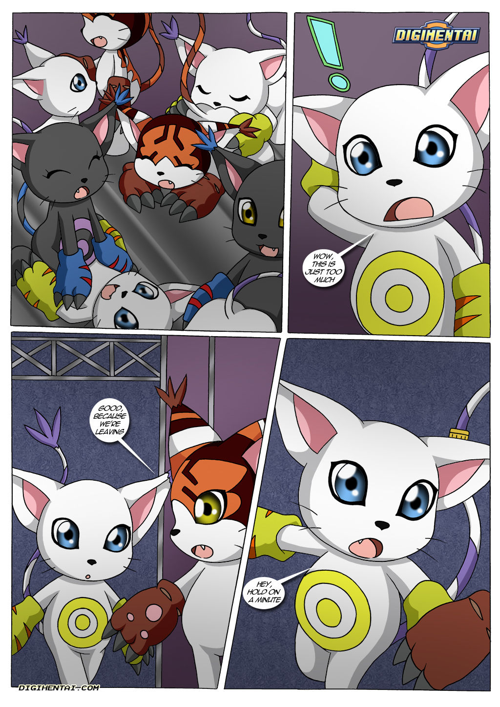 Gatomon In Heat 3 page 9 full