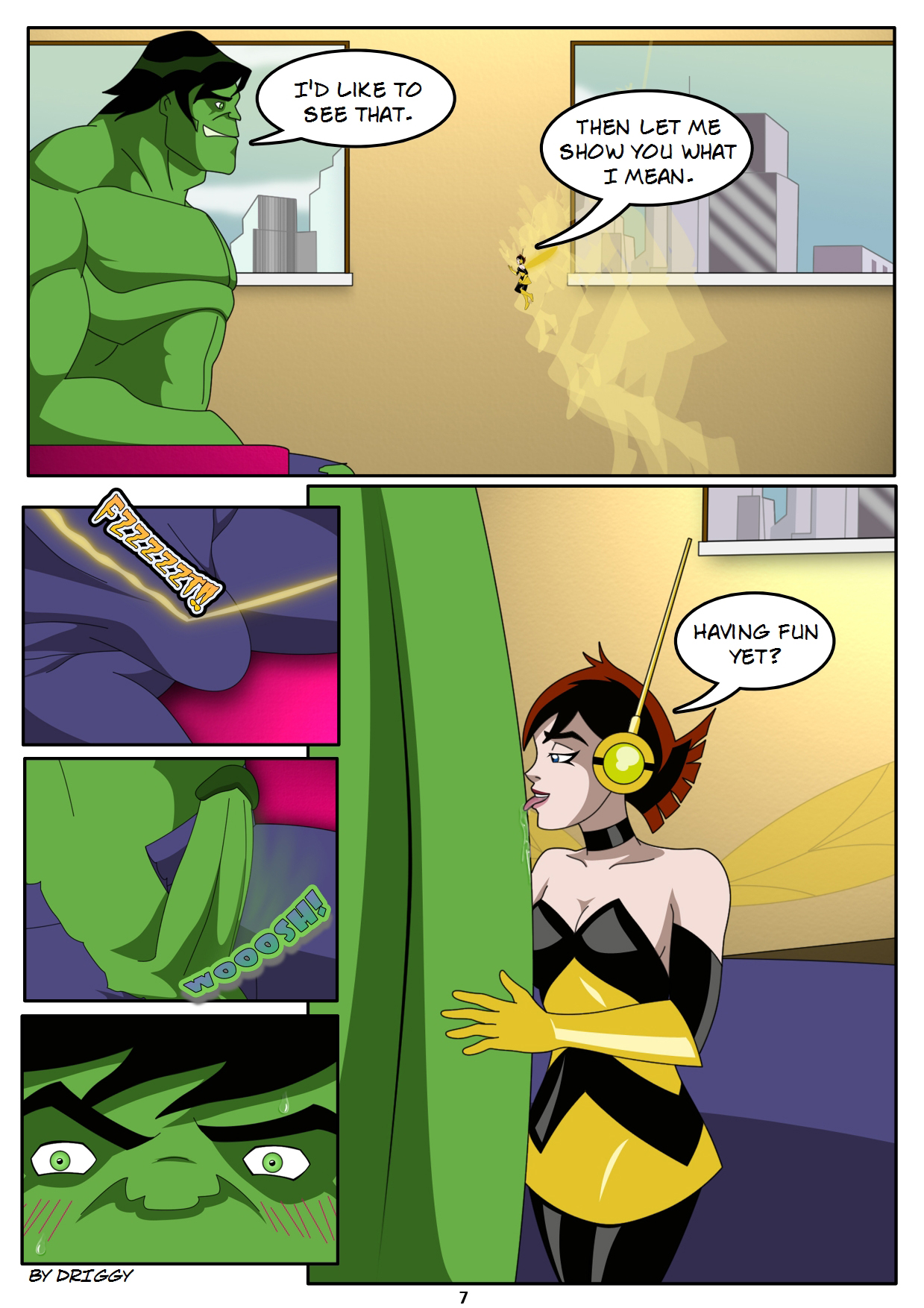 Avengers a comic by driggy. - Stress Release page 8 full