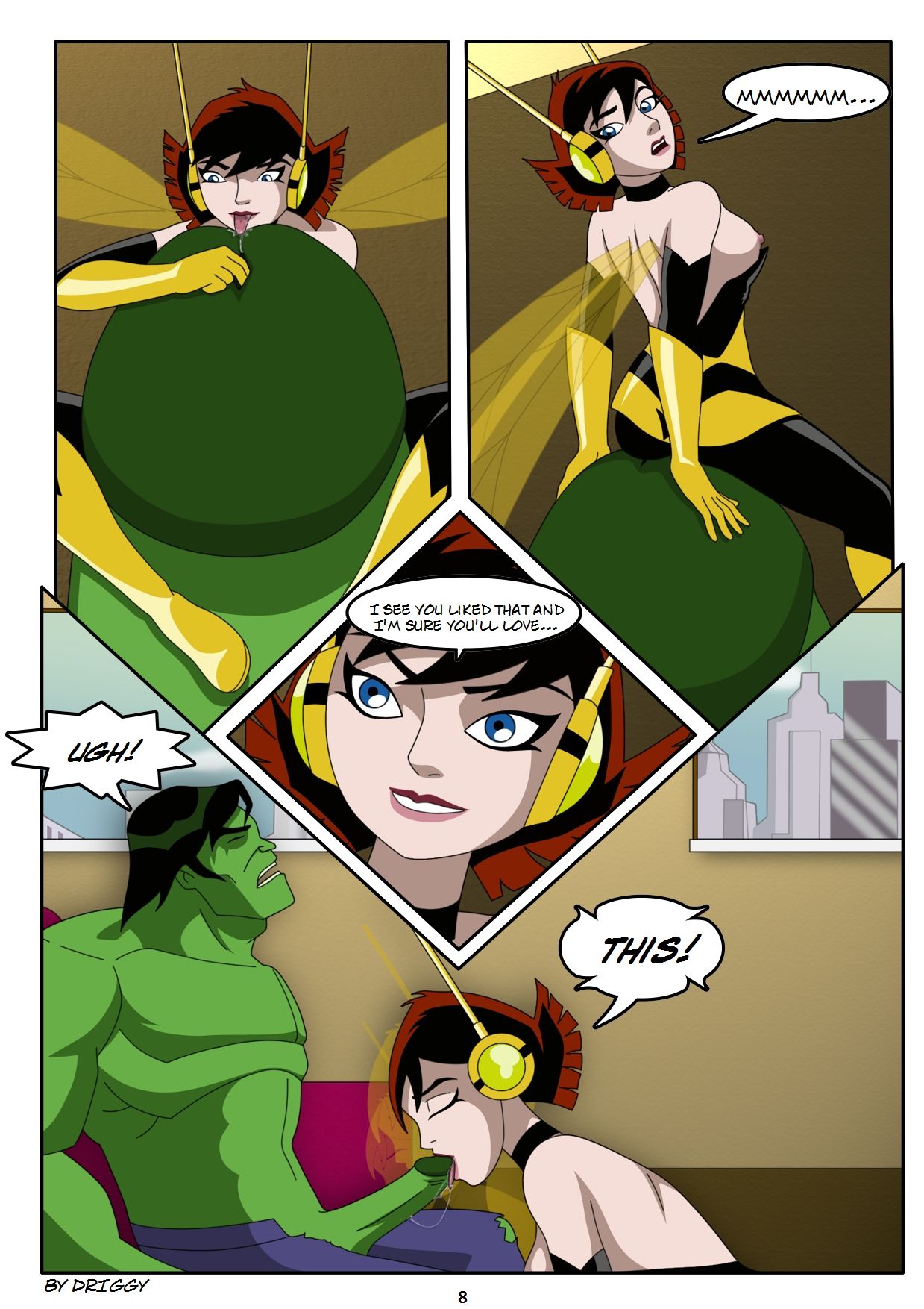 Avengers a comic by driggy. - Stress Release page 9 full
