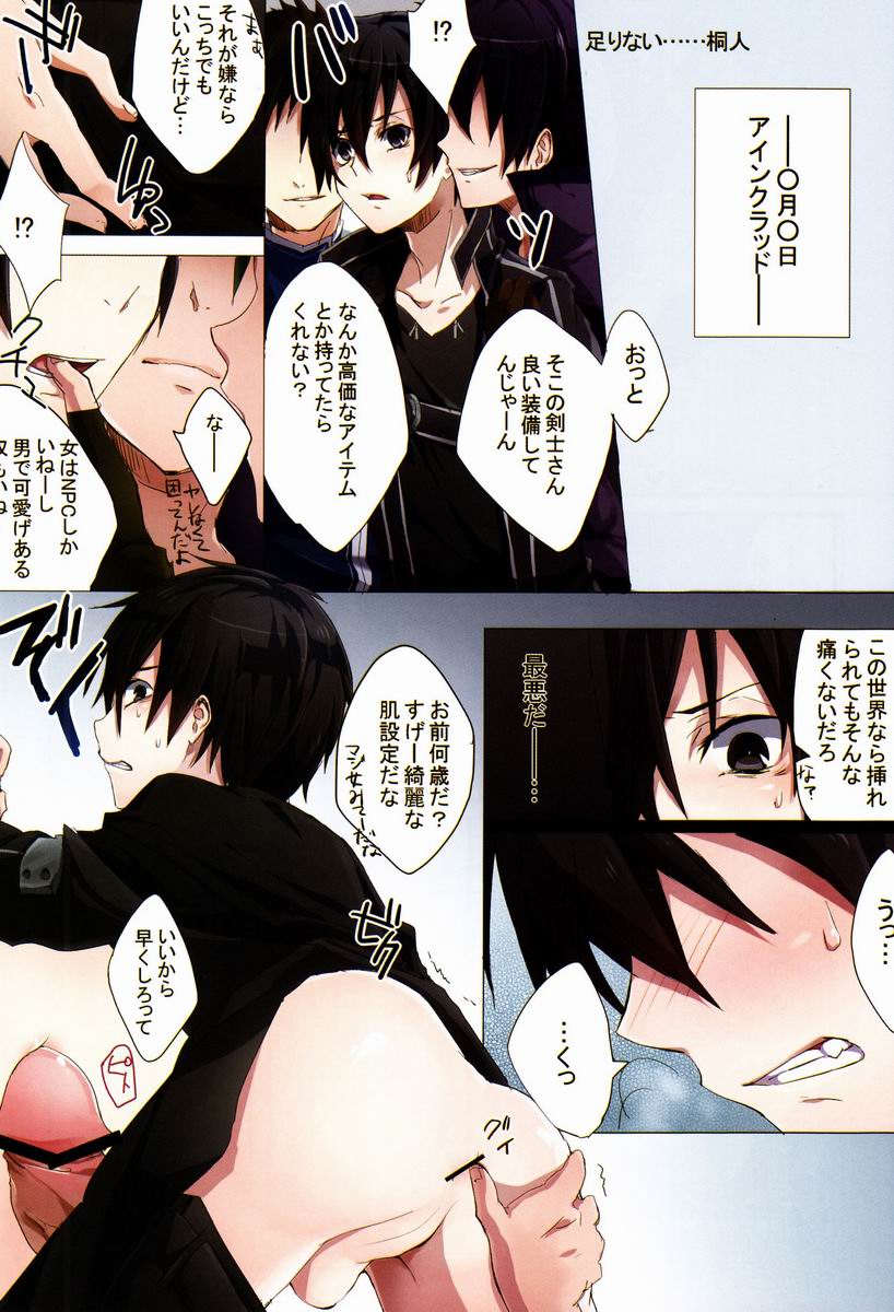 Pome no Ki - Kirito Total Uke Full-color and Crisp Anthology! Kouryaku page 5 full