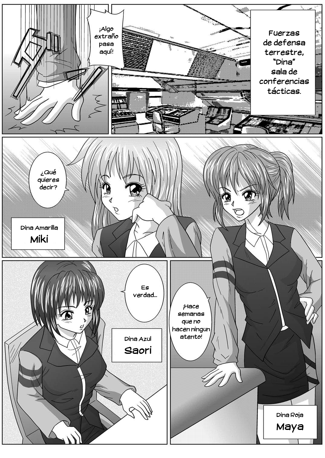 Tokubousentai Dinaranger ~Heroine Kairaku Sennou Keikaku~ Vol. 01 | Guardian Dina Vol. 1 page 6 full