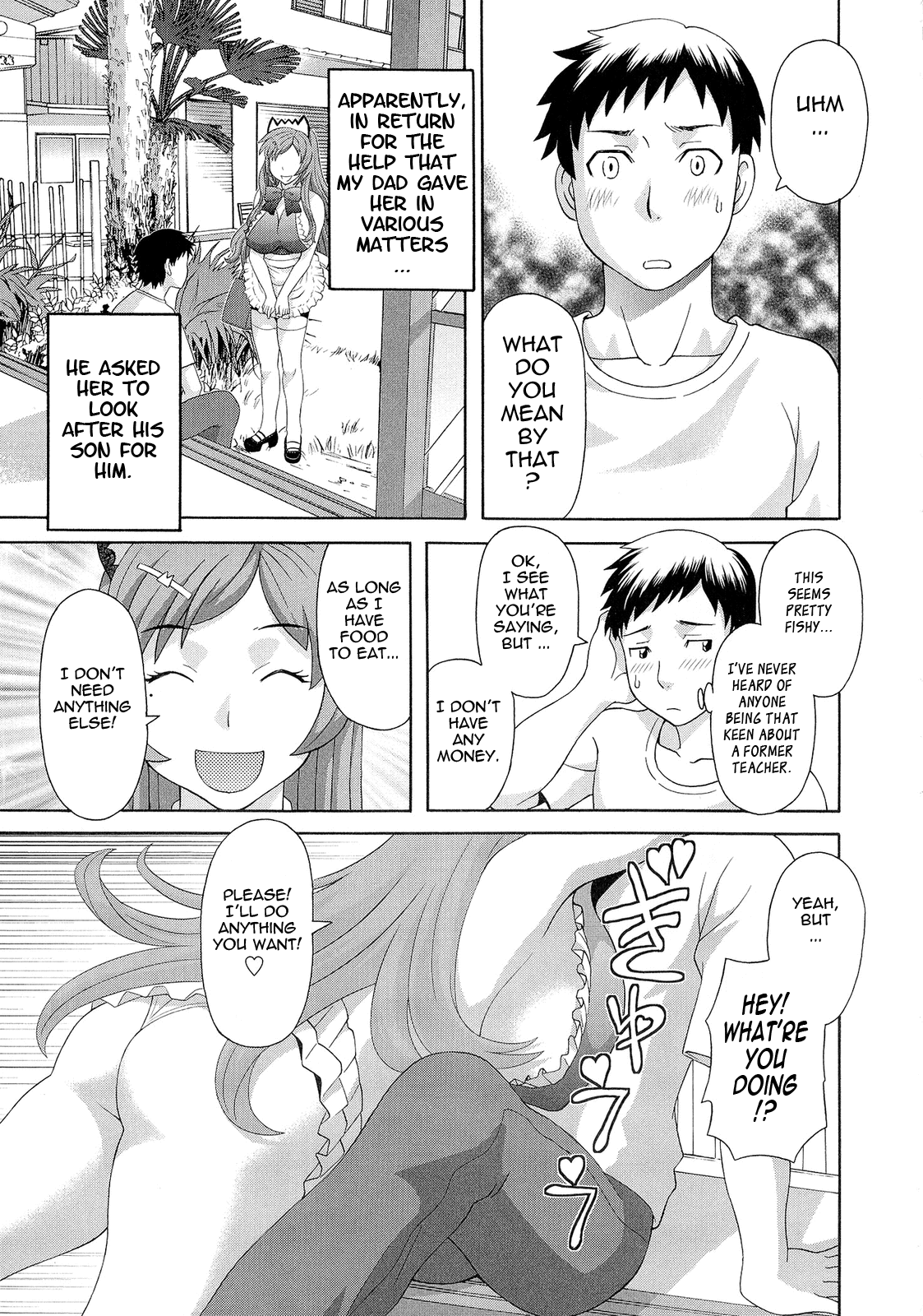 Bakunyuu Kaseifu Ayame-san | Dynamite Housekeeper Ayame page 9 full