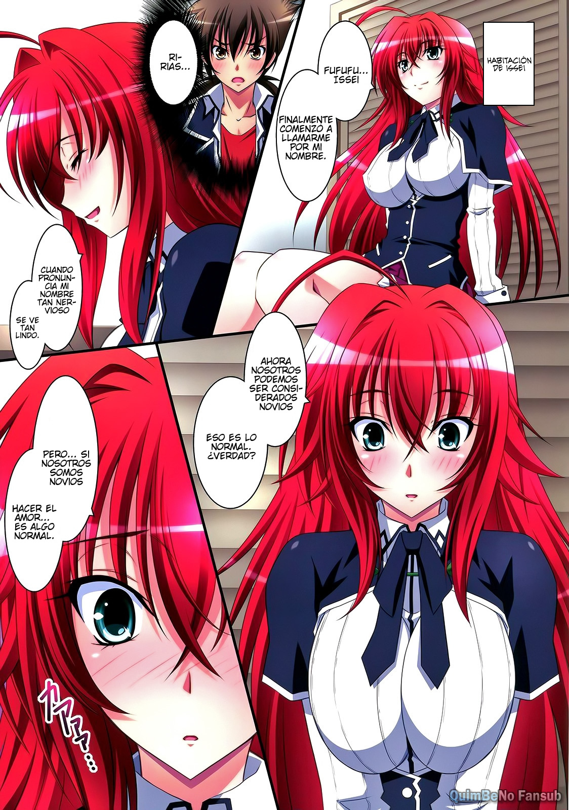 Scarlet princess "Rias Daisuki!" page 3 full