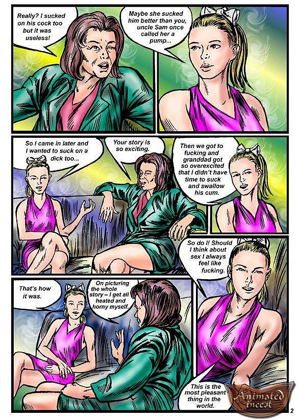 Amanda is talking about her orgy page 2 full