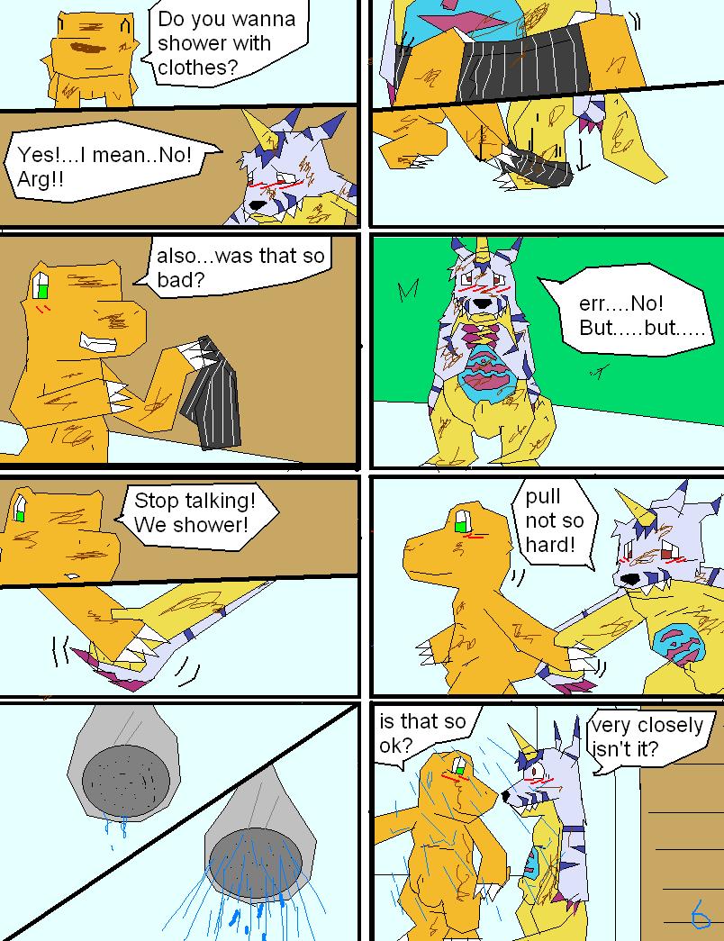 Shy Gabumon page 5 full