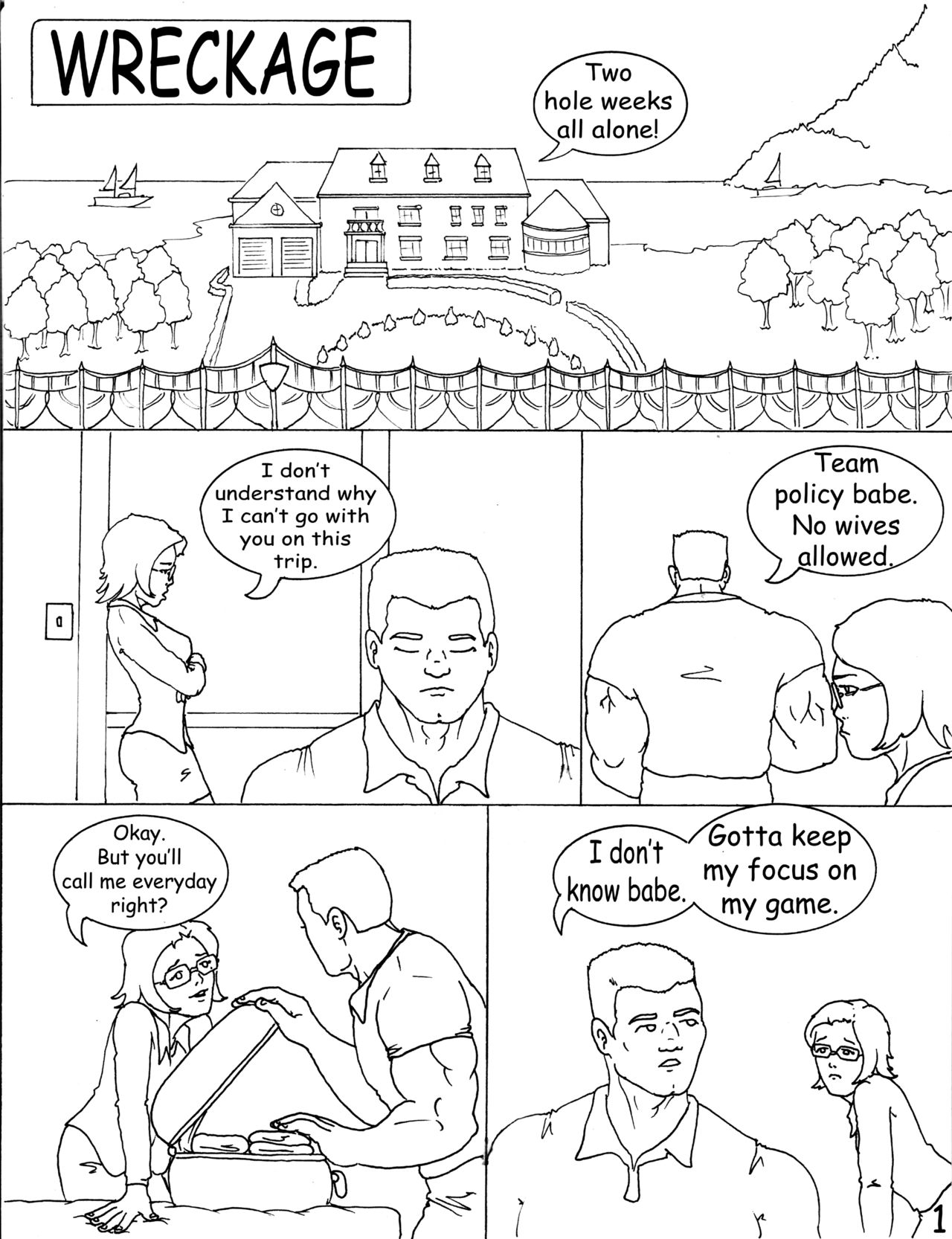 Wreckage page 1 full