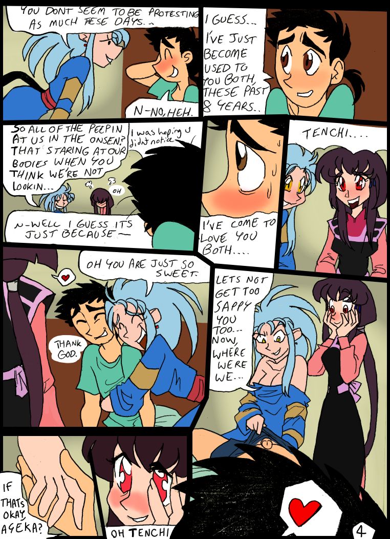 Tenchi Comic page 4 full