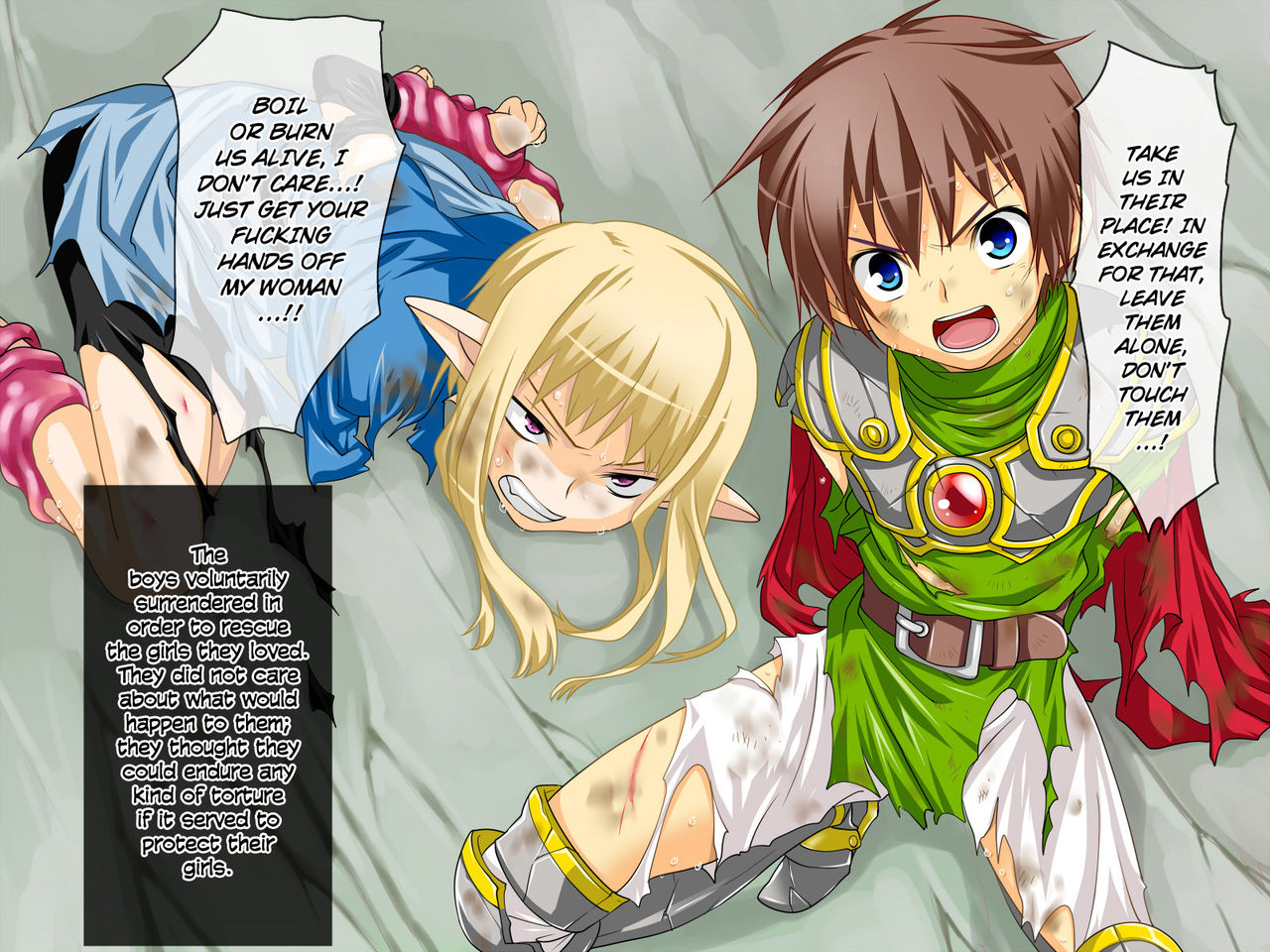 Yuusha-sama to Namaiki Madou-shi no Josou Kairaku Choukyou. page 4 full