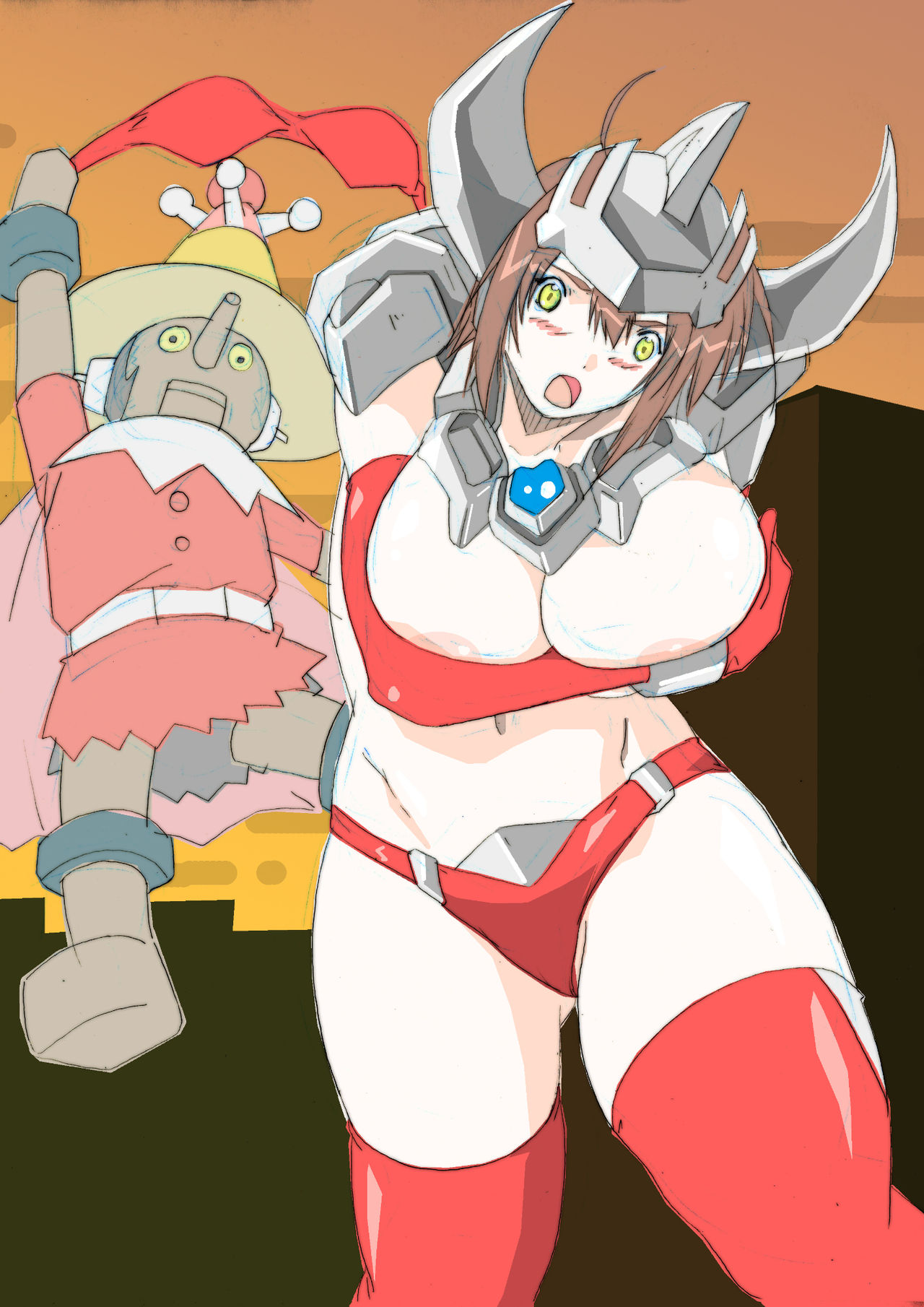 Ultra Heroines page 2 full