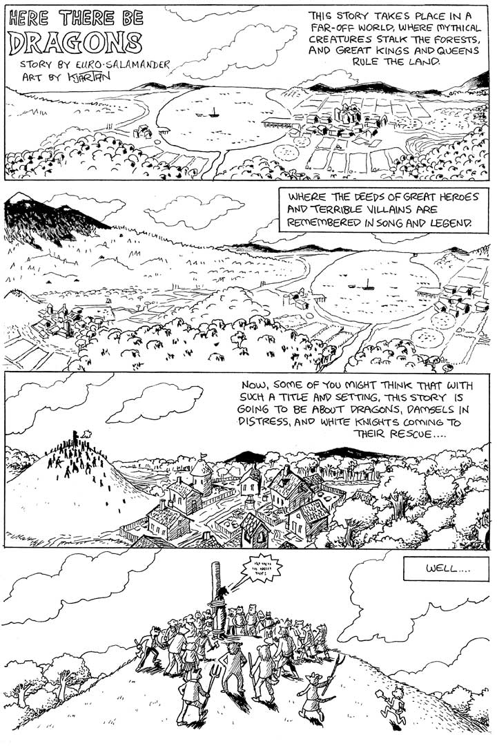 Here There be Dragons page 1 full