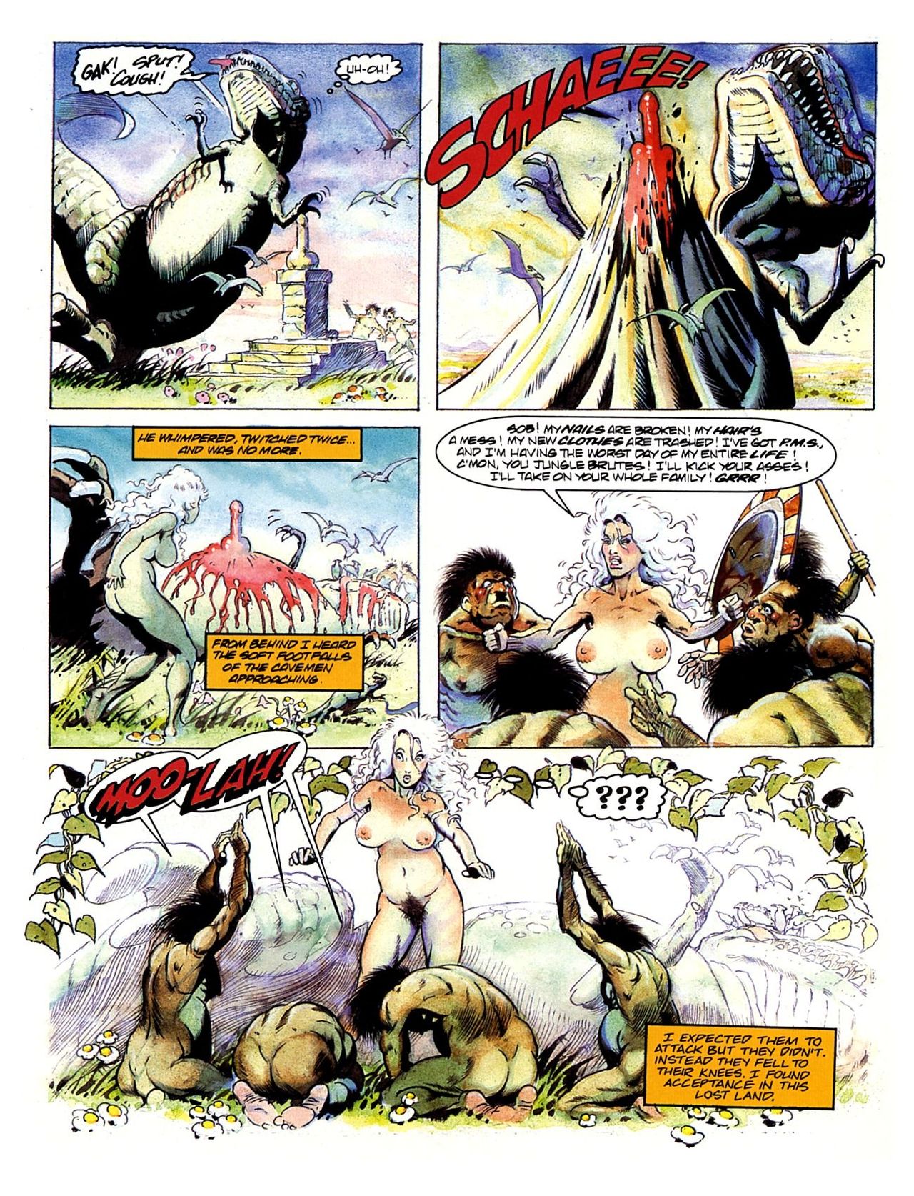 Libby and Latischa in the Lost World page 10 full