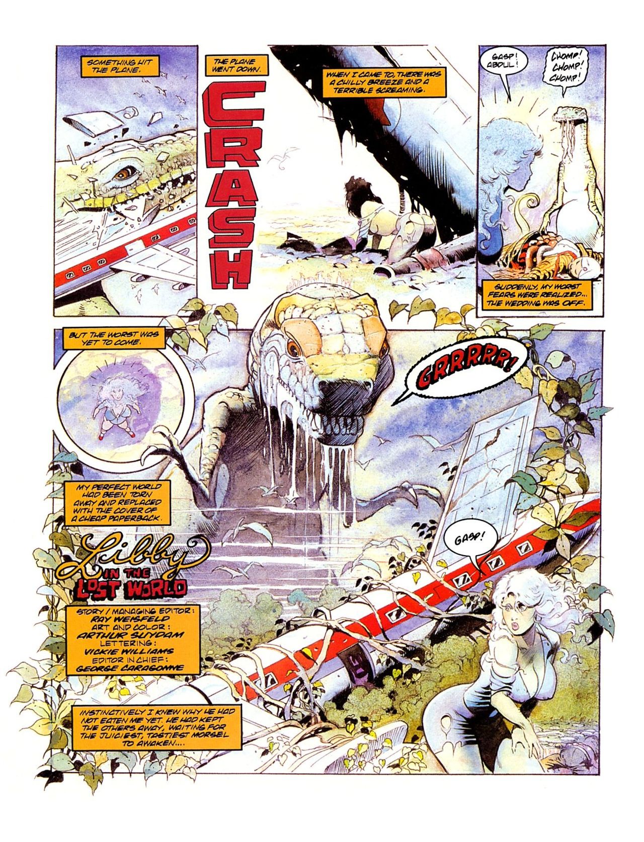 Libby and Latischa in the Lost World page 5 full