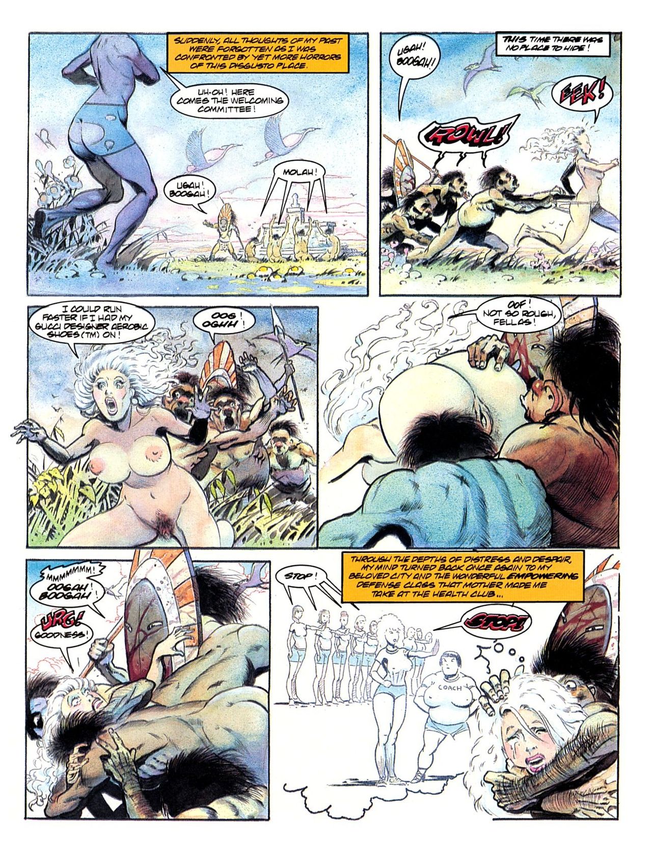 Libby and Latischa in the Lost World page 7 full
