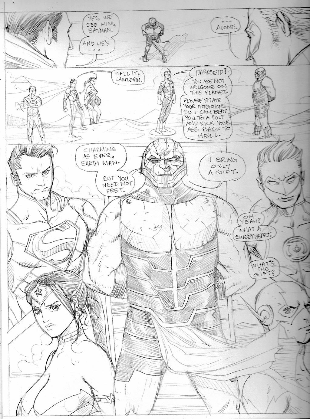 The Rape of Wonder Woman page 3 full
