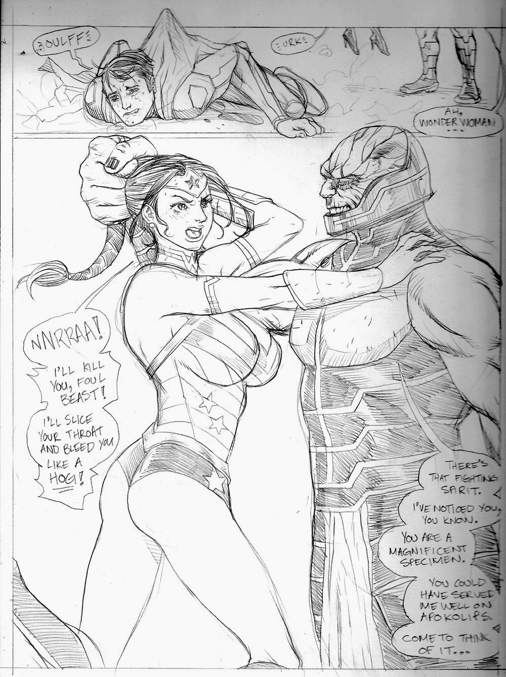 The Rape of Wonder Woman page 8 full