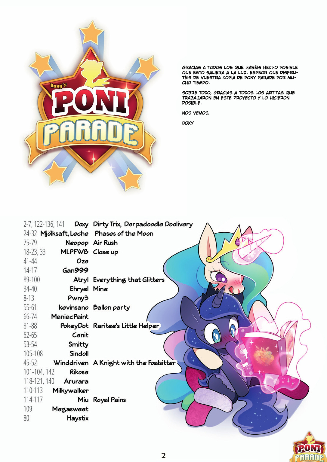 Poni Parade page 2 full