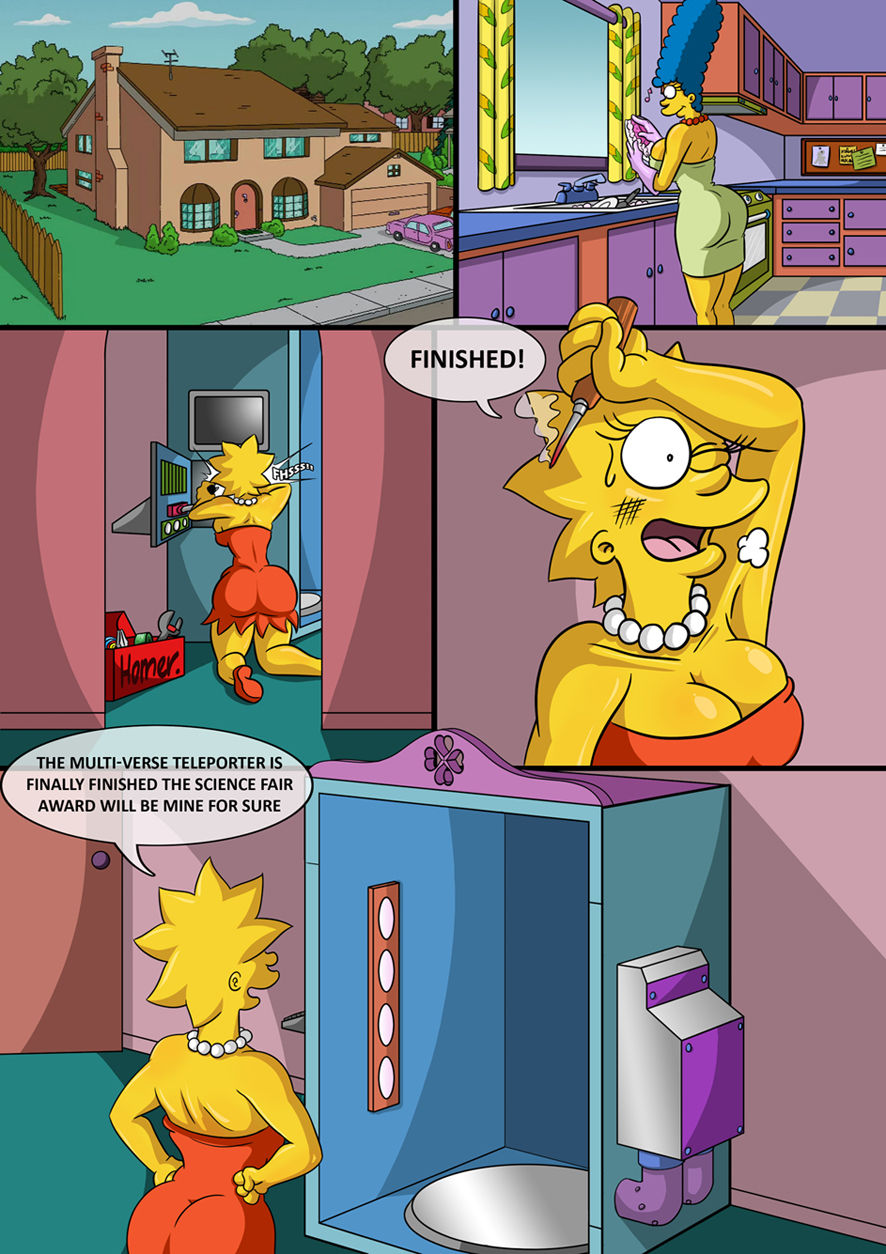 Kogeikun - The Simpsons Into the Multiverse #1 page 2 full