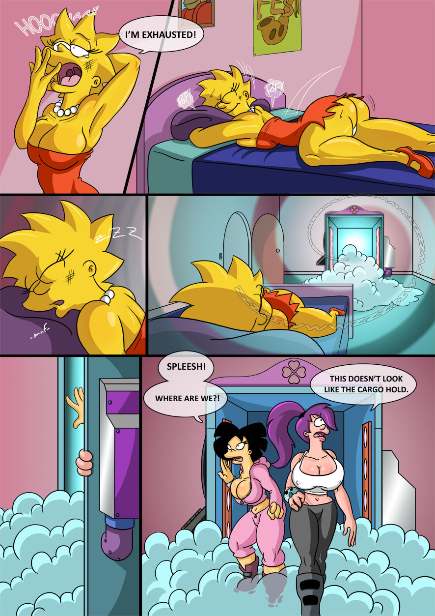 Kogeikun - The Simpsons Into the Multiverse #1 page 3 full