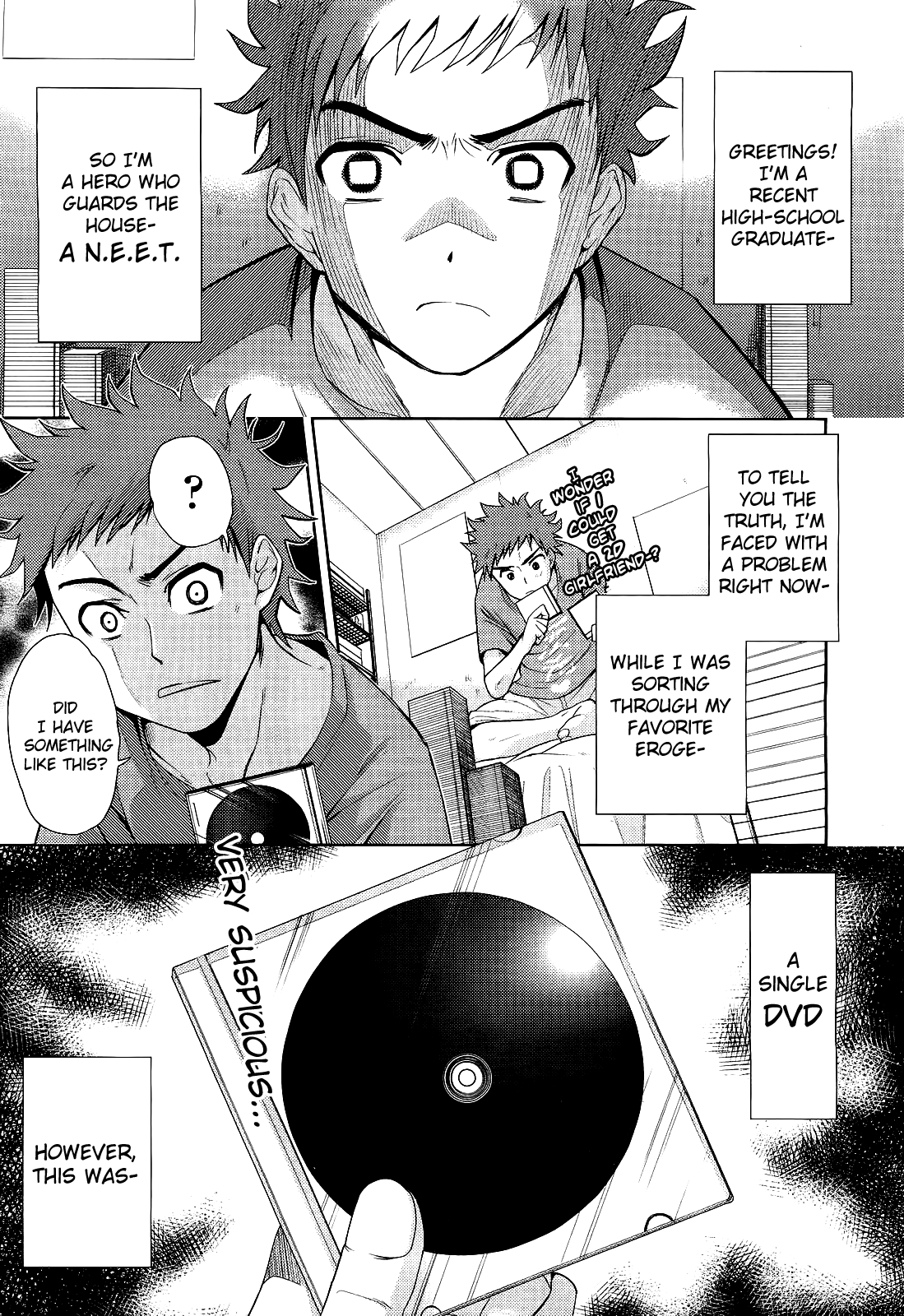 Two Dimensions Girlfriend Ch. 1-4 page 1 full