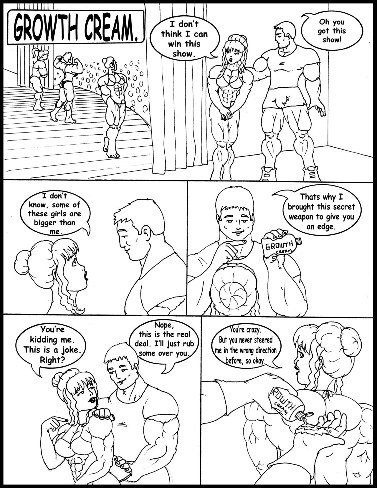 Growth cream page 1 full