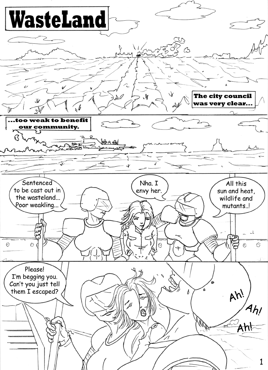 Wasteland page 1 full