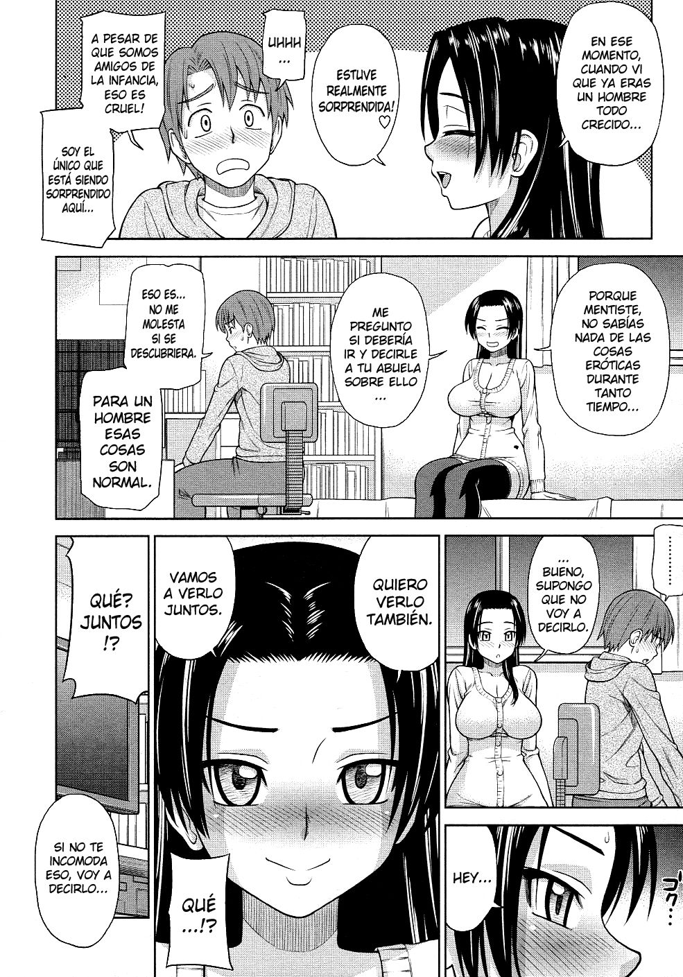 Rinjin wa Shizuka ni Warau | La Silenciosa Risa de mi Vecina page 4 full