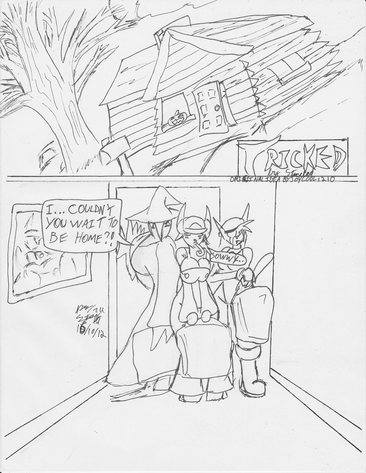 Tricked Treat page 1 full