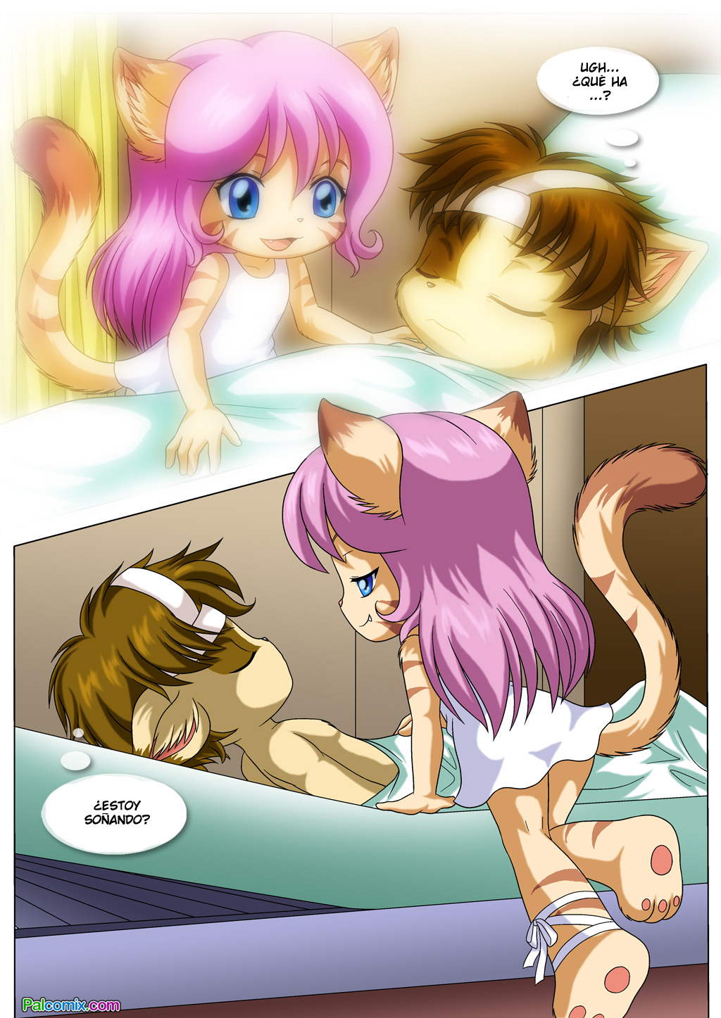 Little Cubs 3 - Somewhere Between Waking and Sleeping | Pequeños Cachorros - Capítulo 3: Un Lugar Donde Reposar Y Dormir page 2 full