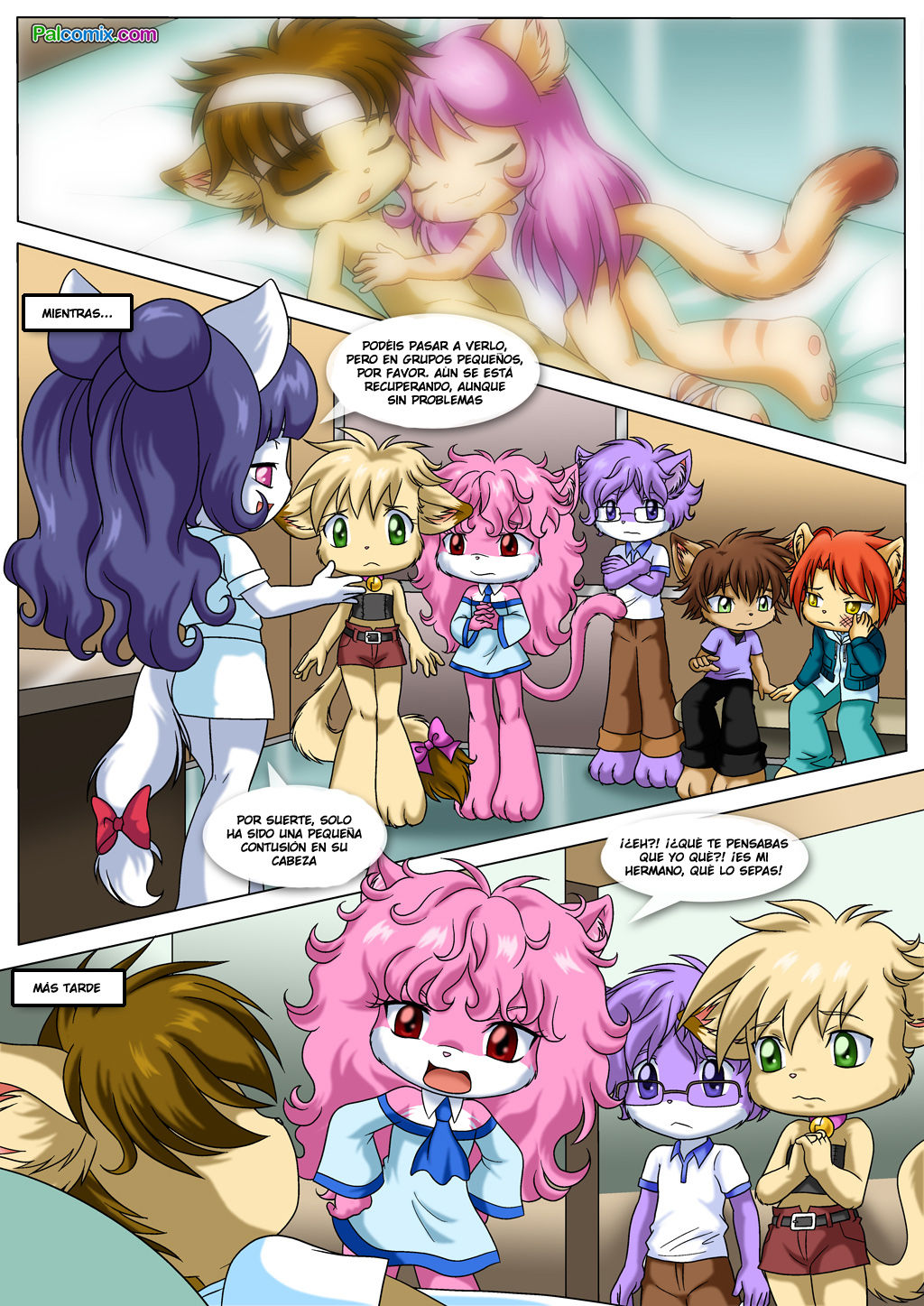 Little Cubs 3 - Somewhere Between Waking and Sleeping | Pequeños Cachorros - Capítulo 3: Un Lugar Donde Reposar Y Dormir page 4 full