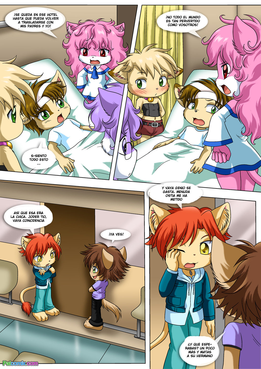 Little Cubs 3 - Somewhere Between Waking and Sleeping | Pequeños Cachorros - Capítulo 3: Un Lugar Donde Reposar Y Dormir page 5 full