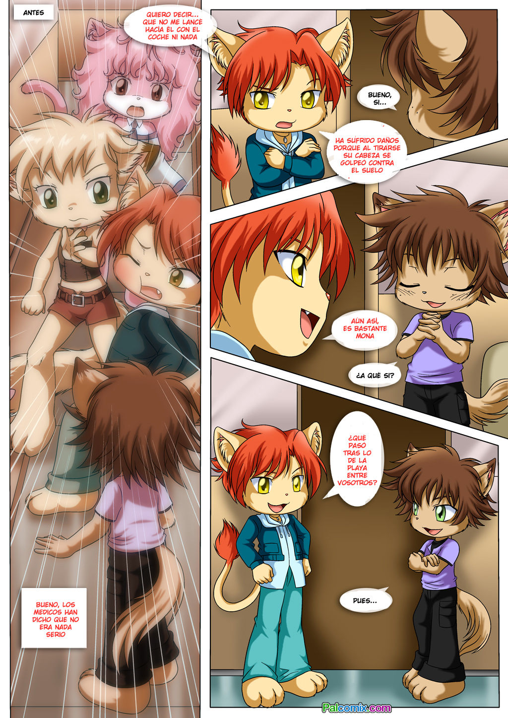 Little Cubs 3 - Somewhere Between Waking and Sleeping | Pequeños Cachorros - Capítulo 3: Un Lugar Donde Reposar Y Dormir page 6 full