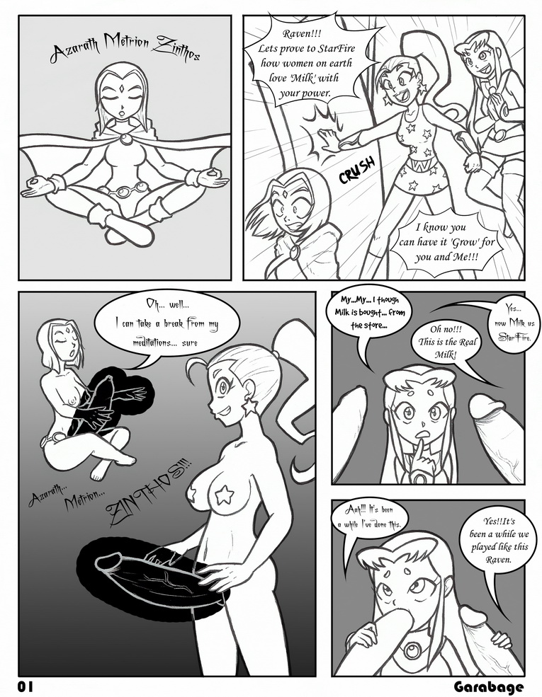 Futeen Titans page 1 full