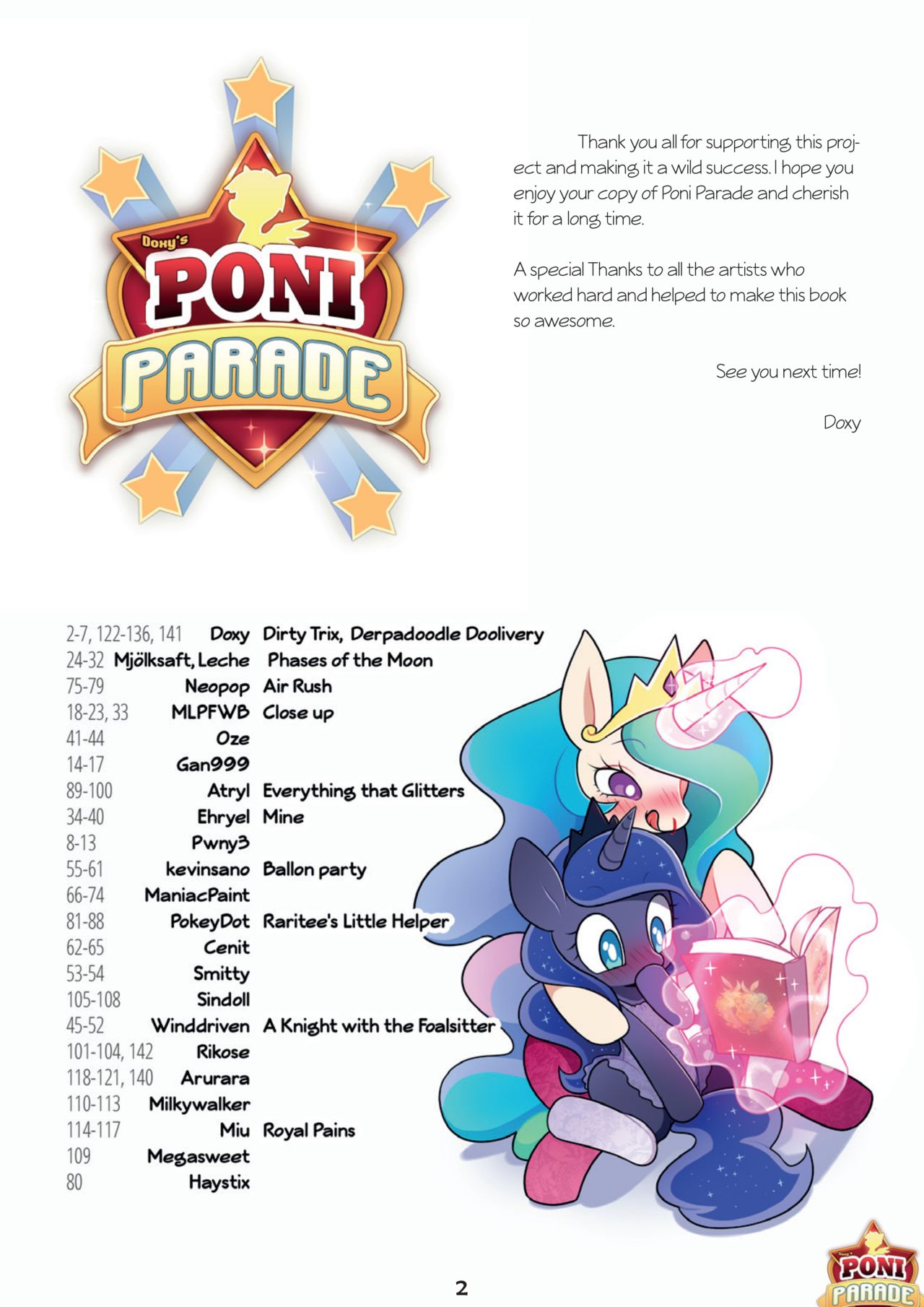 Poni Parade page 2 full