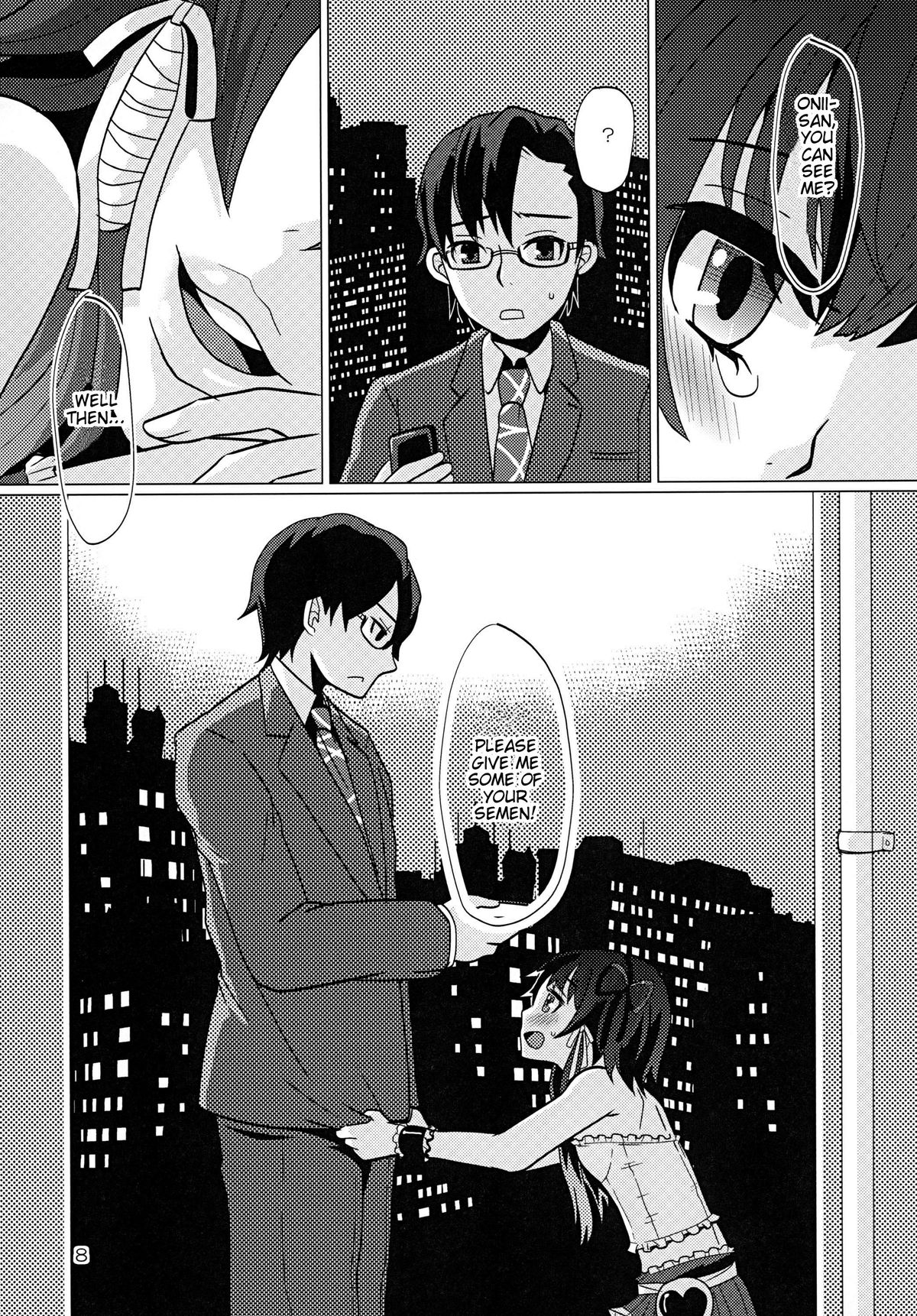 Aruhi Onaka o Sukaseta Shounen Yousei Sylphie o Hirottara page 7 full