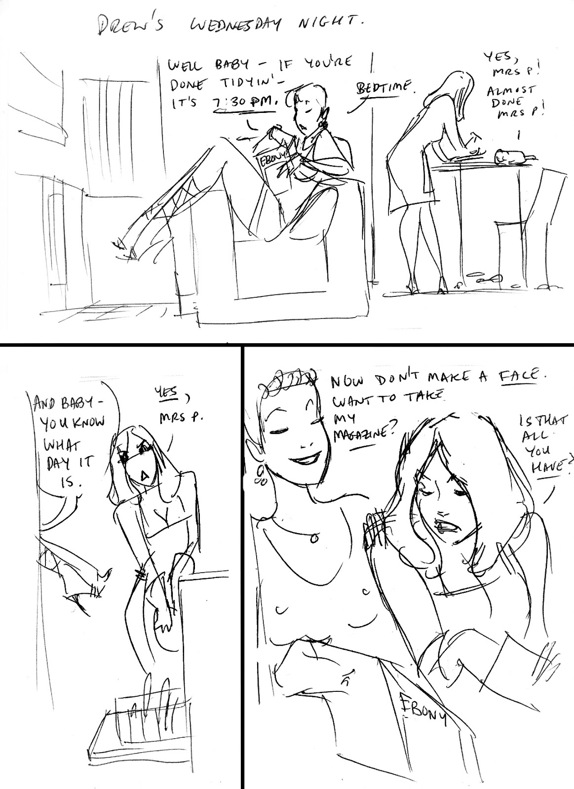 Wednesday Night page 1 full