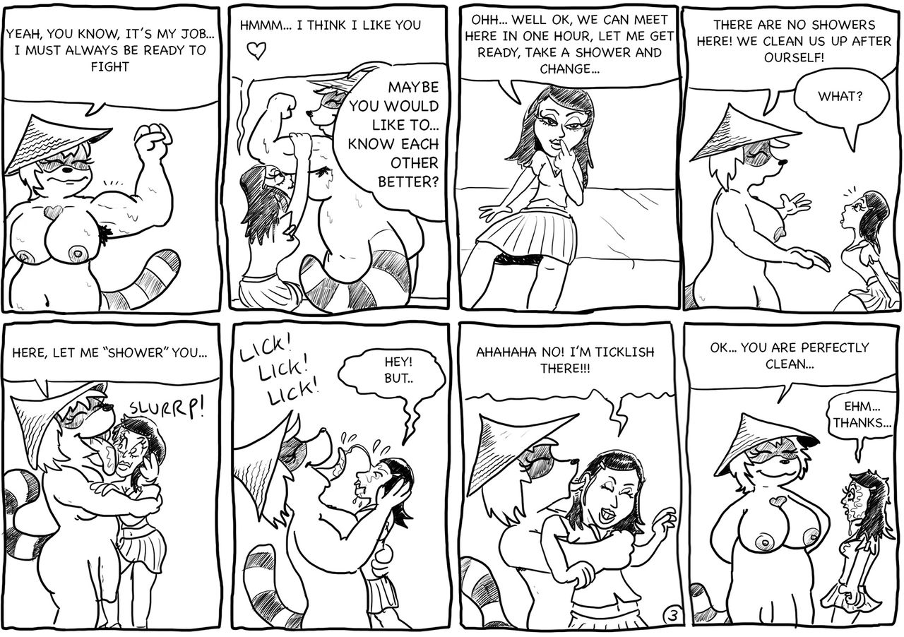 Dora's drunken fun comic page 3 full