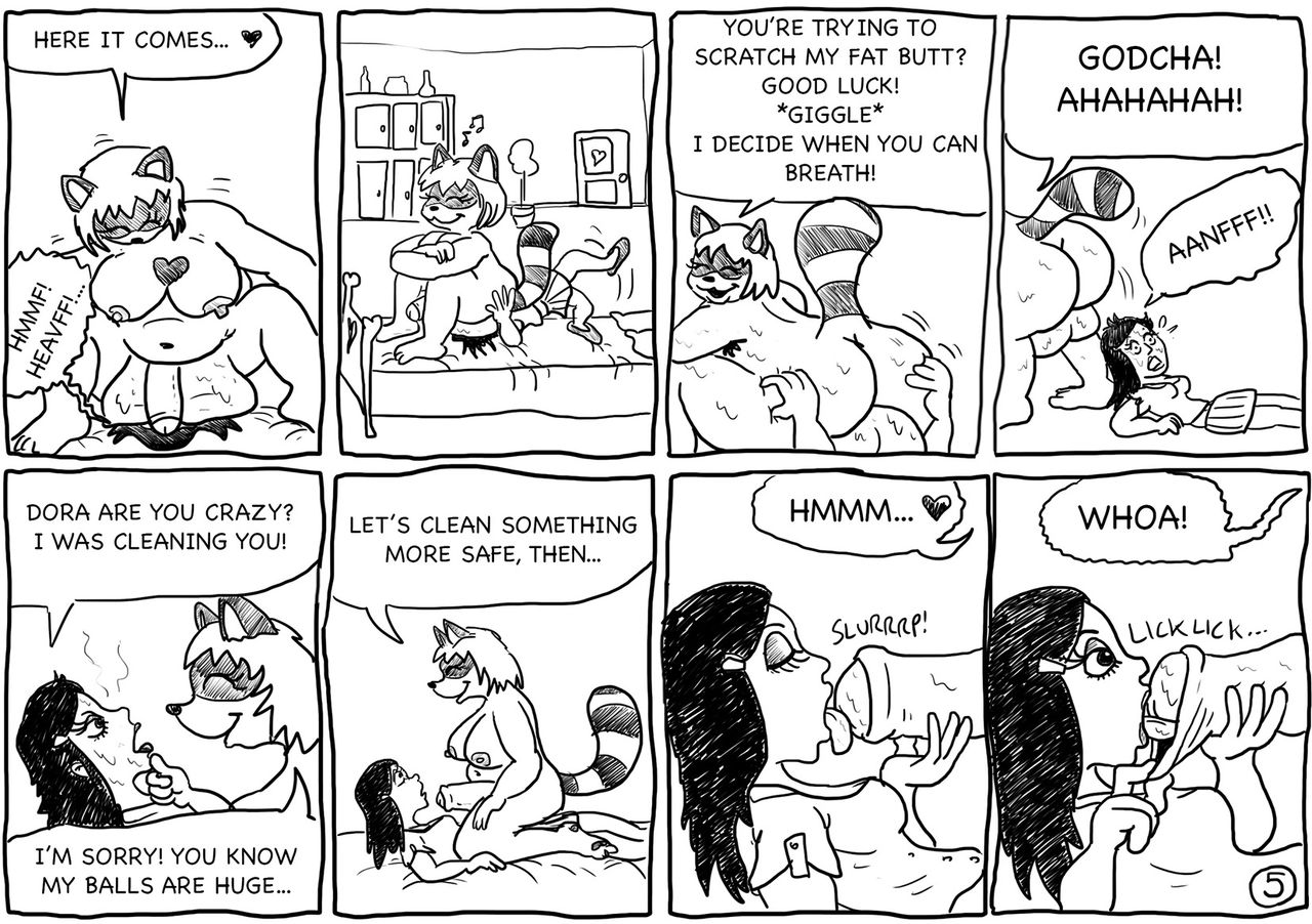 Dora's drunken fun comic page 5 full