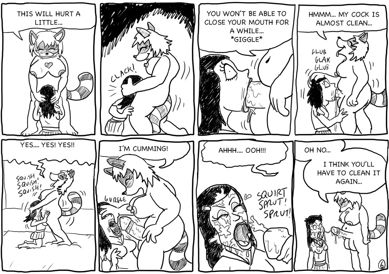 Dora's drunken fun comic page 6 full