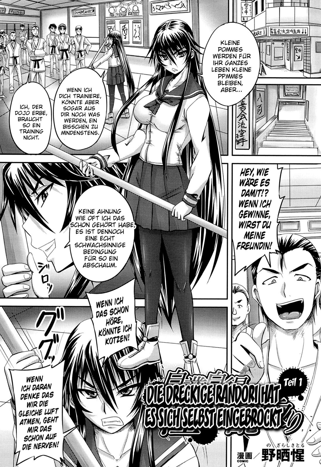 The Dirty Randori She Brought On Herself Ch. 1-2 page 1 full
