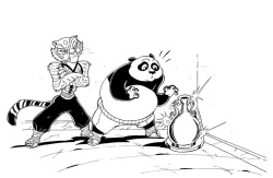 Kung Fu Panda Muscle Growth